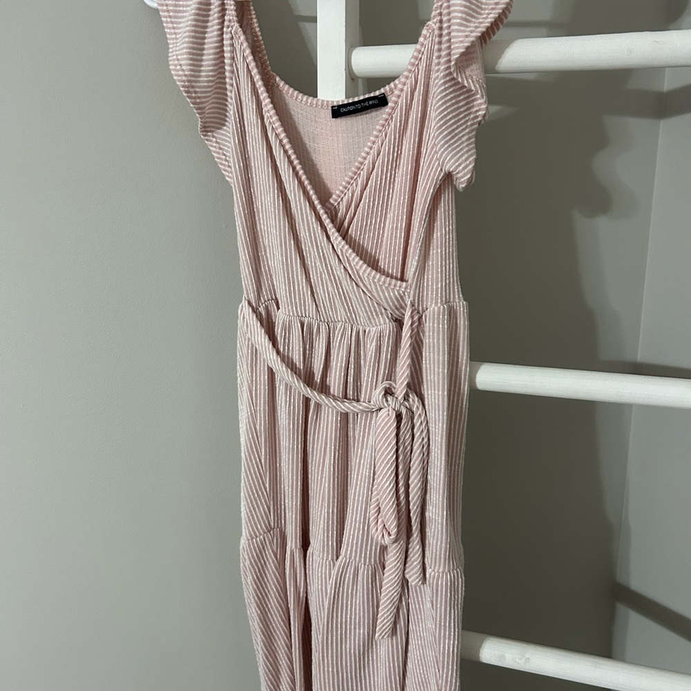 Pink Striped dress